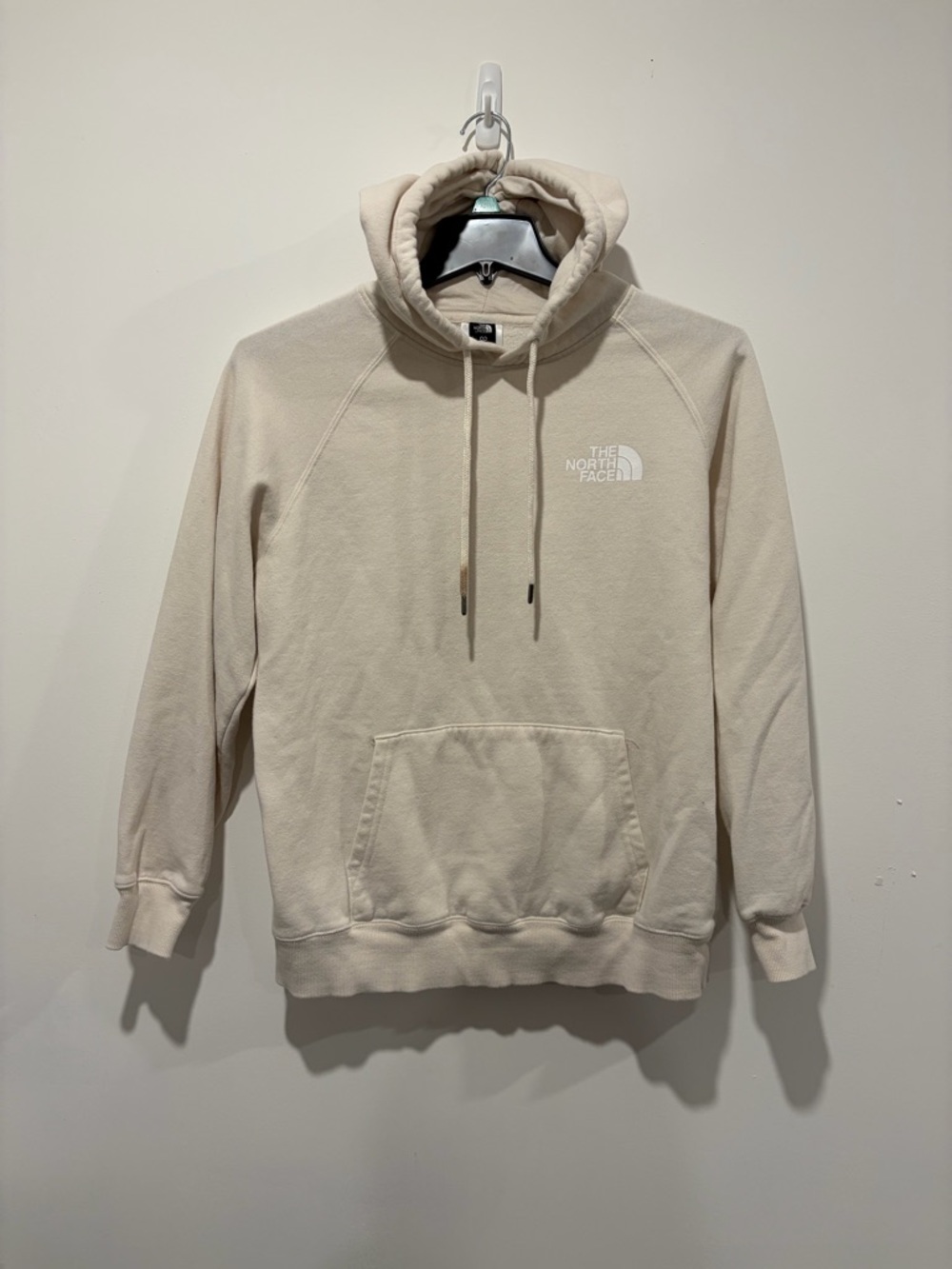The North Face Cream Hoodie Pullover
